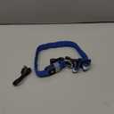 PcEoTllar Light up Dog Collar for Night Walking - LED Dog Collar Light Rechargeable Color Changing, Glow in the Dark Dog Collars Waterproof Glowing Dog Collars  (M(15 inch-19.7 inch), Blue