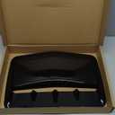 Hood Scoop Car Hood Vent Universal Air Intake Grille Inlet Trim Decor Cover Turbo Bonnet Vent Cover Accessory (Black)