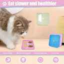 Lick Mat for Dogs and CatsCat Licking Pad with Suction Cups for Dog Anxiety ReliefDog Peanut Butter Lick Pads for Dogs Perfect for Bathing Grooming,Slow Feeders for Dogs and Cats,4Pack (pink+purple+blue+beige)