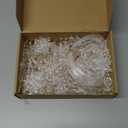 FEPITO 85 PCS Christmas Decoration Acrylic Snowflake Icicles Christmas Tree Icicle Snowflake with Crystal Line Ornaments Set for Christmas Party Decorations