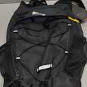 SKYSPER Foldable Hiking Backpack - 10L/15L Small Lightweight Daypack Breathable Travel Backpacks (Black)