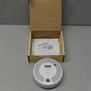 X-Sense 10-Year Battery Combination Smoke Carbon Monoxide Alarm Detector with Large LCD Display (Standalone Model)