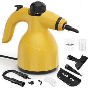 Handheld Steam Cleaner - High Pressure Steam Cleaner With 350ML Tank, Multi-functional Cleaning Tools for Kitchen, Bathroom, Couch, Car. Portable Steamer Makes Housework Easier