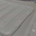 IRIS USA 72 QT Plastic Storage Box with Lid and Latches - 4 Pack - BPA-Free, See-Through Organizing Solution, Durable Nestable Stackable Containers, Secure Pull Handle - Clear