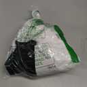 Leakproof Cloth Diaper Covers for Adult, Incontinence Protective Briefs Underwear, Reusable Plastic Pants Special Needs 2Pcs (White, Black, M)