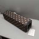 Pamo Babe Compact Pack and Play - Portable Crib for Baby, Lightweight Foldable Travel Playard with Mattress Pad & Carry Bag, Safe Breathable Travel Bed for Home, Trips & Family Visits, Cute Pattern (Grey)