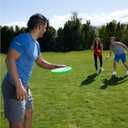 Aerobie Superdisc Outdoor Flying Disc, Flying Ring for Kids Parties and Backyard Games, Teen Boys Gift Ideas, Kids Toys for Ages 5 & Up, Blue, 10”