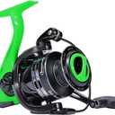 Sougayilang Fishing Reel, 5.2:1 High Speed Spinning Reel, Lightweight 11+1BB Ultra Smooth for Saltwater or Freshwater,1000-6000 Series