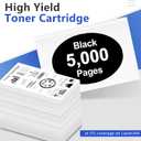 MLT-D203L High Yield Toner Cartridge 2-Pack Replacement for Samsung D203L MLTD203L Toner for ProXpress M3320ND M3820DW M3370FD M3870FW Printer Toner (Black)