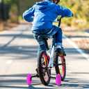 Bicycle Training Wheels for Kids Stronger Version Replacement Adjustable Bicycles Stabilizer for Children, Suitable for 12/14/ 16/18/ 20/ inch Children's Single Speed Bikes