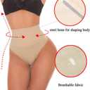 SEXYWG Women Waist Cincher Girdle Tummy Control Thong Panty Slimmer Body Shaper (XL)