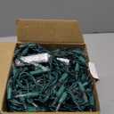 Enhon 2 Pack Twinkling Christmas Lights, 50.8 FT 48 of 200 Random Twinkle Bulbs, Christmas String Lights Connect up to 5 Set, Waterproof Outdoor Indoor Decorations (White)