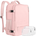 Sinaliy Large Travel Backpack for Women, 40L Carry On Backpack, 17 Inch Laptop Waterproof Backpack, College Bookbag, Backpack for Women, as Person Item Flight Approved