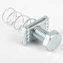 20 Pack Spring Channel Nut and 1/2" x 15/16" Bolt for All 1-5/8" Strut Channel. Channel strut Nuts, Spring Channel Steel Screws