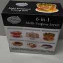 Cake Stand with Dome Cover, 6-in-1 Multi-Purpose Use, Cake Stand with Lid, Serving Platter, Punch Bowl, Desert Platter and More, BPA Free