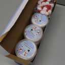 9 Pack Build a Snowman Kit Snowman Crafts for Kids,Modeling Clay Snowman DIY Kit, Christmas Stocking Stuffers for Kids,Christmas Crafts Xmas Gift