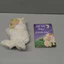 MyMateZoe Baptism Gifts for Girl, Great Christening, Dedication and Baptism Gift Set for Girl and Newborn Baby, Includes 7" Praying Lamb Plush Toy and Let Us Pray Baby Book in Keepsake Gift Box