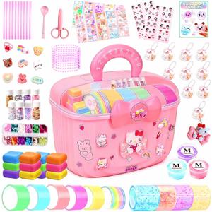 ZiZa Nano Tape Bubble Kit for Kids, Squishy Maker Making Kit, Birthday Toys Gifts for 4 5 6 7 8 9 10 Year Old Girls Girl, Kids Toys for Girls 4-6 6-8 7-8 8-10 10-12