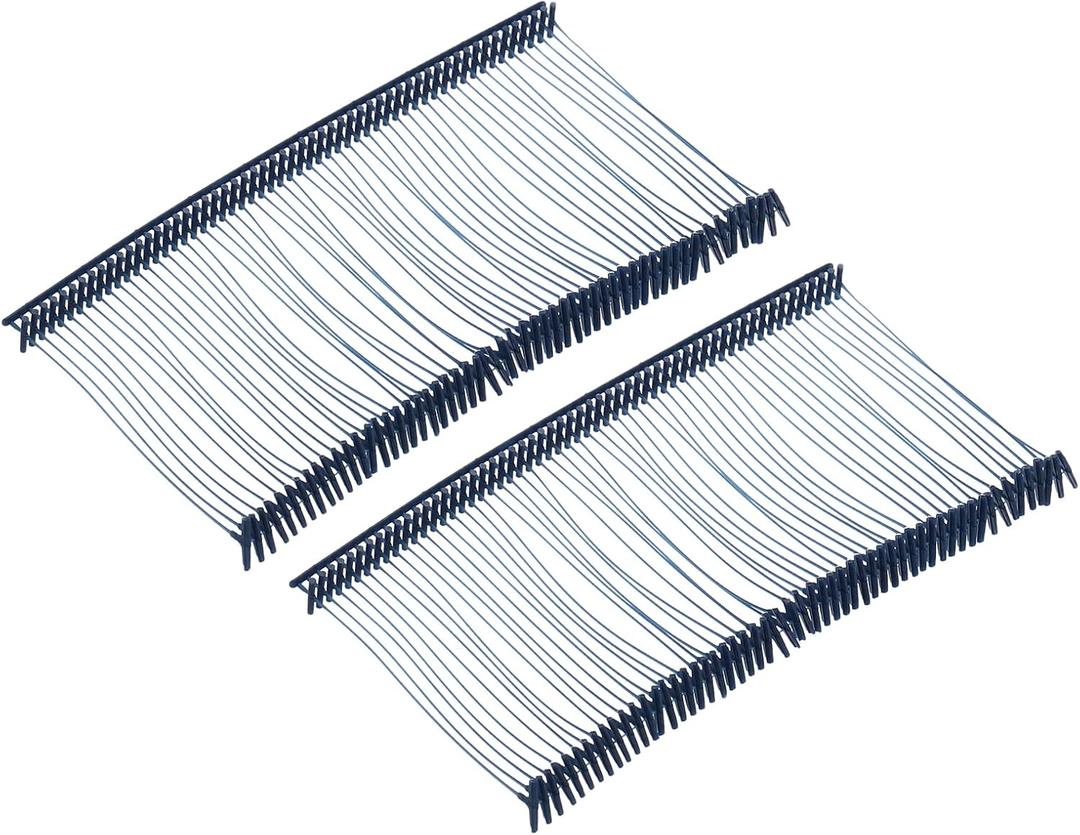 MECCANIXITY Standard Tagging Fasteners,Plastic Regular,Standard Label Gun Price Tagging Barbs for Garment Price Tag Label Tagging Barbs 50mm/2 Inch,Pack of 2500 Navy Blue