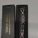 Bands for Apple Watch 38mm 40mm 41mm 42mm(Series10 11) Women Series11 10 9 8 7 6 5 4 SE iwatch Band Bling Metal Bracelet Dressy Fancy Cute Strap Silver