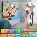 FWFX Dance Mat for Kids & Adults, Interactive TV Fitness System for Family, Double Dance Mat