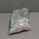 PAZIMIIK 3PCS Makeup Bag SET Large Travel Quilted Zipper Soft Cosmetic Case Pouch for Women Girls Make Up,Little Flower Blue