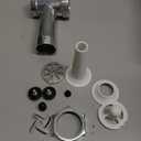 LEM Products BigBite #5 Meat Grinder, 0.35 HP Stainless Steel Electric Meat Grinder Machine, Ideal for Occasional Use