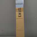 EaseLife 12 FT Double Door Sliding Barn Door Hardware Track Kit,Straight Pulley,Heavy Duty,Slide Smoothly Quietly,Easy Install (12FT Track Kit for Double 36" Wide Door) (Black)