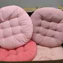 Jerify Floor Pillow Cushions Large Round Square Large Meditation Floor Pillow for Classroom Adult Meditation Picnic Party Seating Learning Daycare School(Round, Mixed Pink, 4 Pcs)