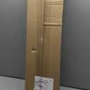 Arch Window Shade Stick on Half Circle Window Covering No Tools Pleated Fabric Semi Circle Half Round Window Shade Light Filtering Half Window Blinds for Living Room, 36x18inch, Grey