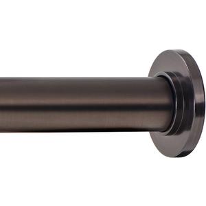 Ivilon Tension Curtain Rod - Spring Tension Rod for Windows or Shower, 54 to 90 Inch. Oil Rubbed Bronze ORB