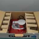 Cuisinart Snow Cone Machine, Home Shaved Ice Maker for Snow Cones, Snow Cone Maker with Reuseable Paper Cups, Makes 5 Icy Cones for Slushies, Frozen Drinks , Red, SCM-10P1
