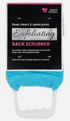 Pamper Yourself Jacent Exfoliating Back Scrubber Rzazula, 2 pcs