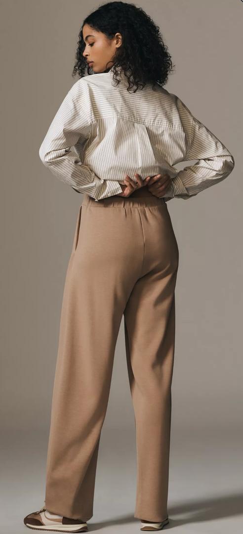Sopopo Curved Trouser Pants. M