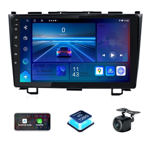 4G+128G for Honda CRV 20072011 Android 15 Car Stereo Radio with Wireless CarPlay Android Auto, 9”1280 * 720P IPS Touchscreen, Bluetooth5.0, GPS, WiFi, AHD Rear Camera, EQ, Split Screen, SWC