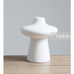 Mushroom Shaped Outdoor Vase