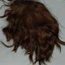 Short Wavy Brown Bob Wig for Women Synthetic Heat Resistant Side Part Halloween Cosplay Wig