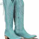 Over the Knee Cowboy Boots for Women Adjustable Thigh High Cowgirl Boots (9)