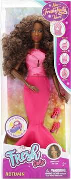 Barbie Fashionistas Doll #217 with Brown Wavy Hair Half-Up Half-Down & Pink Dress, 65th Anniversary Collectible Toy