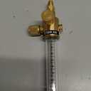 RX WELD Nitrogen Flow Indicator 1/4" SAE Flare Inlet and Outlet 50PSI