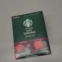 Starbucks K-Cup Coffee Pods, Dark Roast Hot or Iced Coffee, Caff Verona, 24 Keurig Pods (EXP 08/26/27)