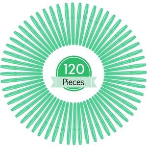 Colarr 120 Pcs Highlighter Bulk Bright Colors Highlighter Markers Chisel Tip Quick Drying Neon Highlighters Markers for Office Home School Kids Students Teachers Writing Supplies (Green)