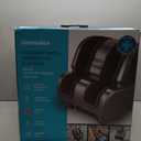 Homedics Deluxe Foot Massager & Calf Massager, Rolling & Compression Massage, Adjustable Tilt, Washable Liners, 4 Programs, 3 Intensity for Muscle Relief and Post-Workout Recovery