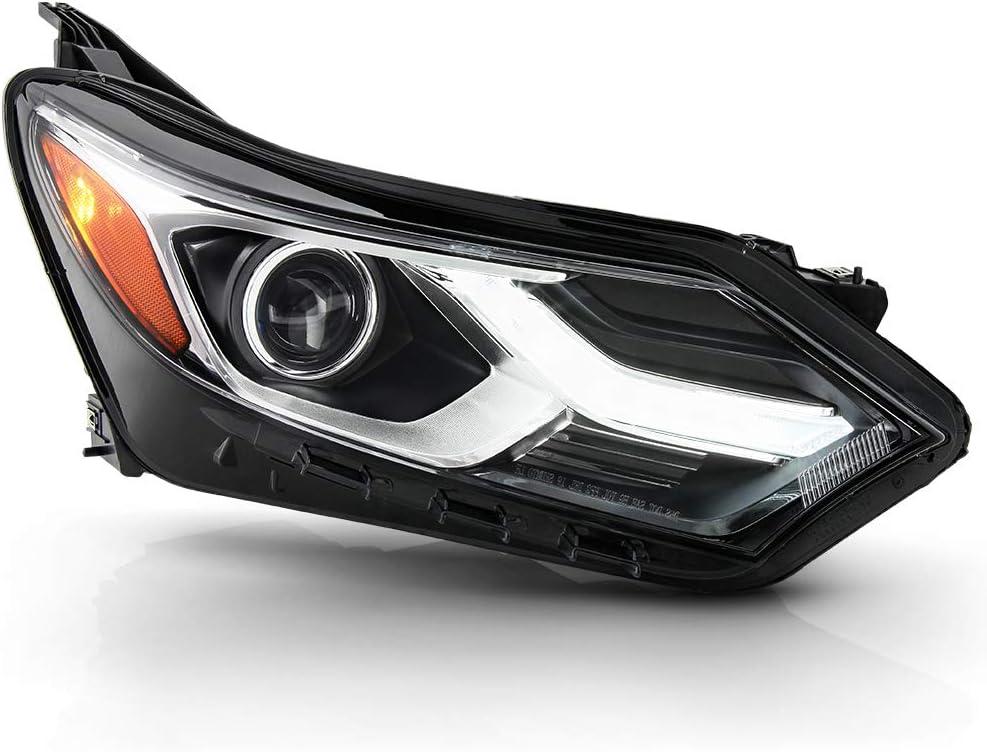 ACANII - For 2018-2020 Chevy Equinox Factory HID/Xenon LED DRL Headlight Headlamp Assembly Replacement Passenger Side