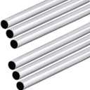 16 inch Aluminum Round Tube,5/16" OD 1mm Wall Thickness,6063 Aluminum Hollow Seamless Straight Tubing 6 Pcs