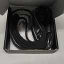 Light Up Dog Leash 4FT Color Changing 7 Lighting Modes Rechargeable LED Lighted Glow Dark Leash for Night Walking for Small Medium Large Dogs Blue Green Pink