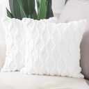 Pillowcases, 2 pack. 19"×19", White