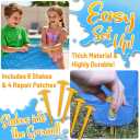 stargo 18 x 5 ft - Slip and Slide, Water Slides for Kids - Backyard waterslide for Kids, Outdoor Fun Summer Water Toys, Water Activities for Kid and Adults for Backyard Fun, Ages 4-8, 5, 6, 7, 8-12 +