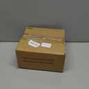 Whaline Valentine's Day Heart Drinking Glasses Set 2Pcs with Bamboo Lids Glass Straw and Cleaning Brushes for Cocktails Whiskey Beer Soda