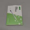 20 Pack 1ml Syringe with Cap for Liquid, 1cc Plastic Small Syringes with Cover, Non-Sterile, No Needle